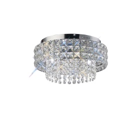 Edison Crystal Ceiling Lights Diyas Flush Crystal Fittings Edison Crystal Ceiling Lights Diyas Flush Crystal Fittings